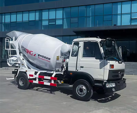 Concrete mixer truck