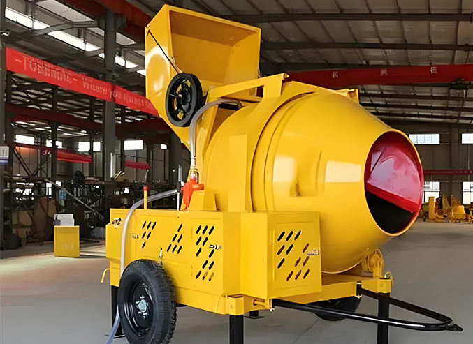 Zhengzhou Manxing Machinery launched a small concrete mixer