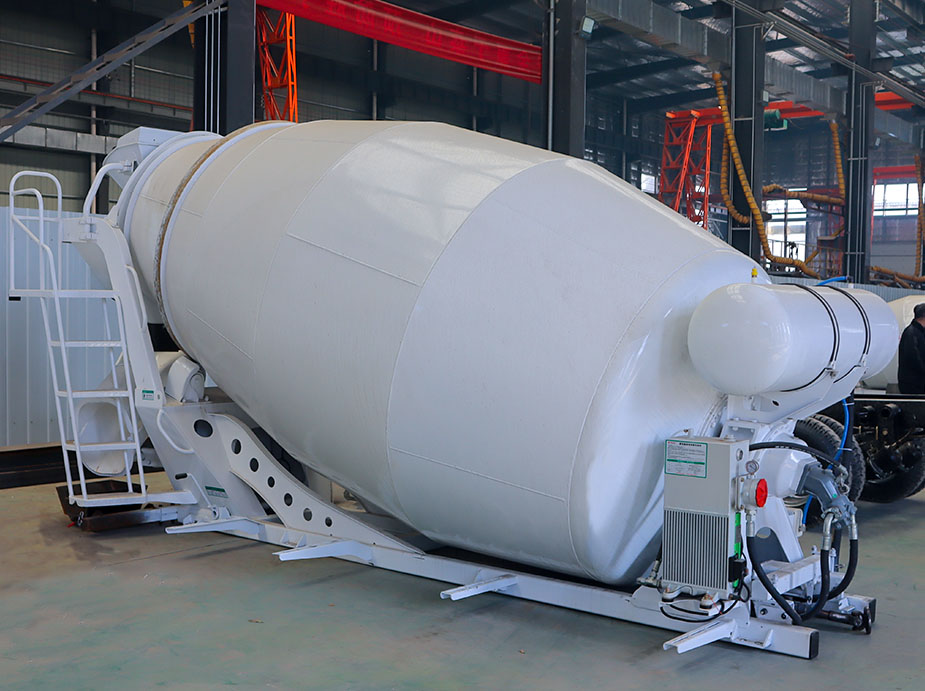 10m³ concrete mixer tank