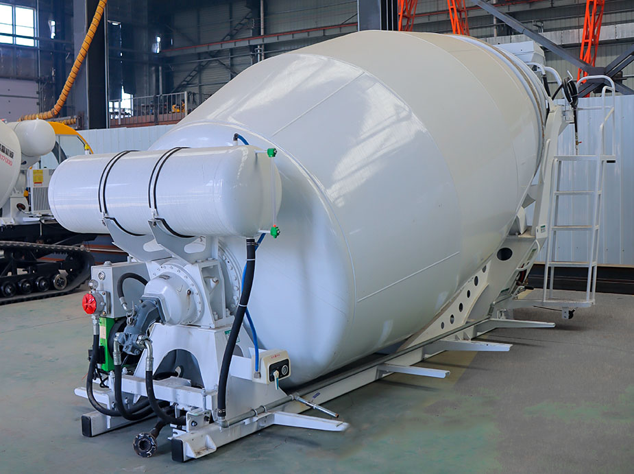 10m³ concrete mixer tank