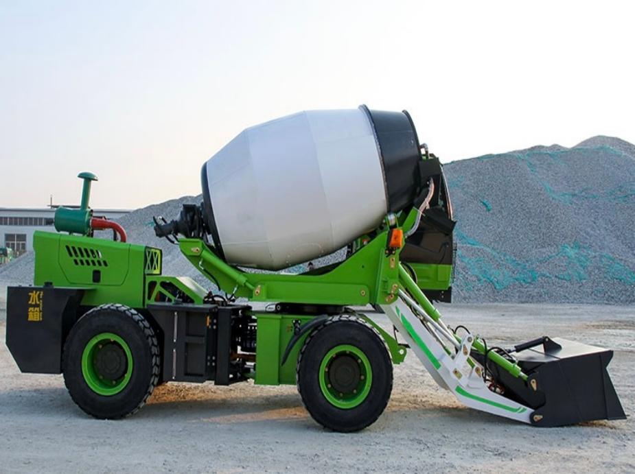 3.5m³ Self-loading concrete mixer truck