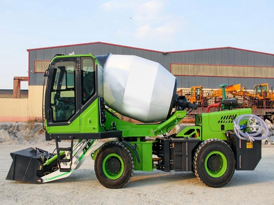 3.5m³ Self-loading concrete mixer truck