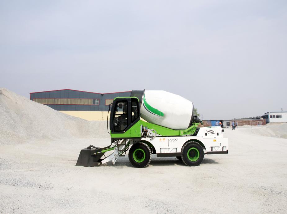 3.5m³ Self-loading concrete mixer truck