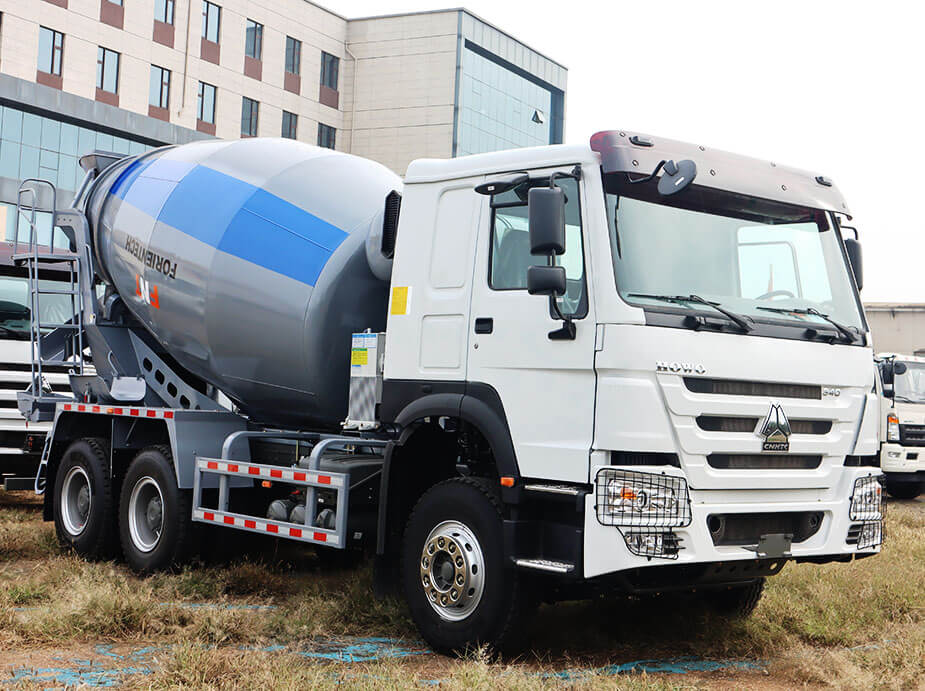 10m³ Concrete mixer trucks