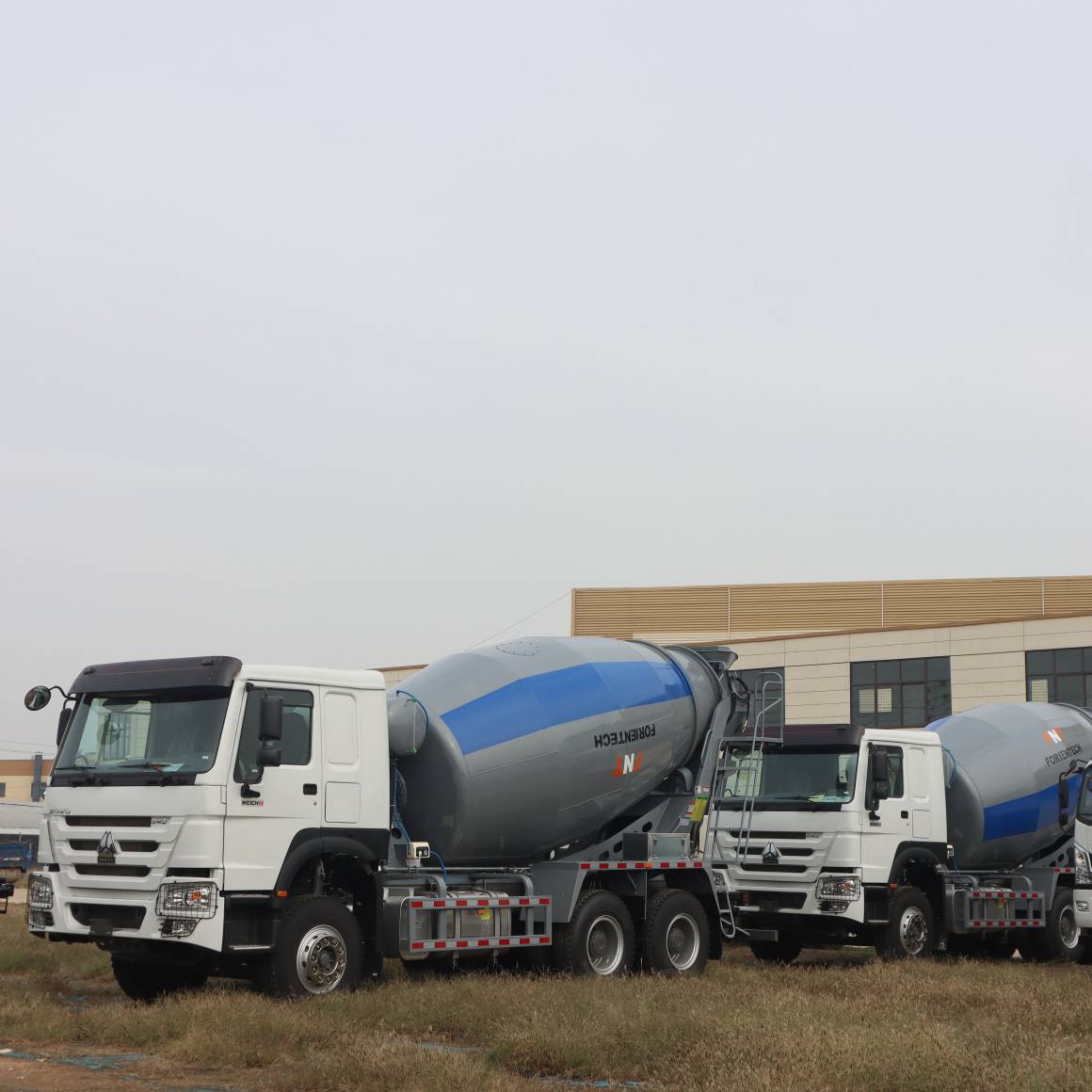 10m³ Concrete mixer trucks